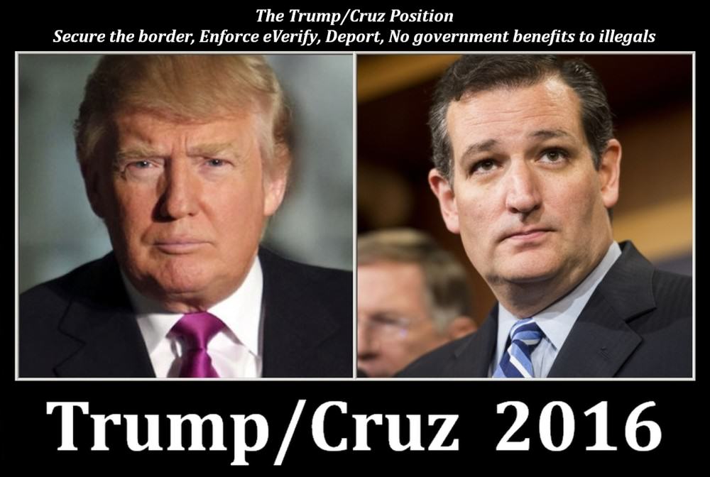 A Trump Cruz 2016 Republican ticket
