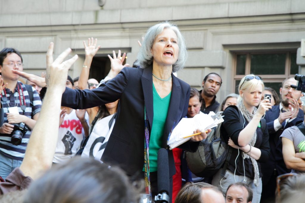 Jill Stein - Third party candidate for the Green Party 2016 
