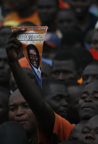 Raila Odinga supporters 