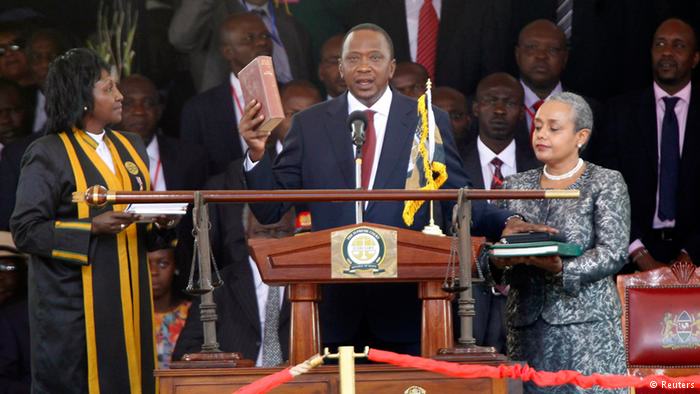 Kenyan Politics - Uhuru Kenyatta sworn in as President of Kenya
